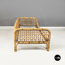 Load image into Gallery viewer, Daybed in rattan, 1970s
