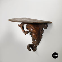 Load image into Gallery viewer, Wall shelf in wood, 1930s
