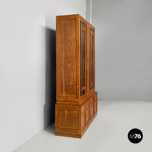 Charger l'image dans la galerie, Sideboard in wood and glass, 1920s
