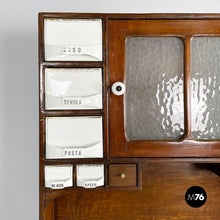 将图片加载到图库查看器，Sideboard in wood, marble and ceramic, 1930s
