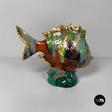 将图片加载到图库查看器，Ceramic fish-shaped sculpture, 1950s
