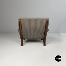 将图片加载到图库查看器，Armchair and pouf by Eugenio Gerli for Tecno, 1960s
