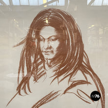 将图片加载到图库查看器，Portrait of a person on paper, 1973
