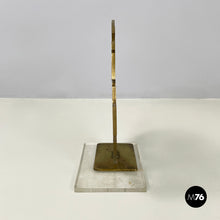 将图片加载到图库查看器，Brass sculpture by Edmondo Cirillo, 1980
