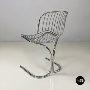 Chair in metal, 1970s