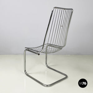 Chair in metal, 1970s