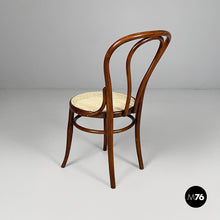 Load image into Gallery viewer, Chairs in wood and straw, early 1900s
