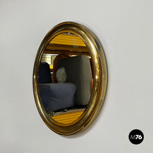 画像をギャラリービューアに読み込む, Wall mirror in brass, 1950s
