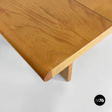 Carica l'immagine nel visualizzatore di Gallery, Dining table in wood, 1980s
