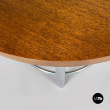 Carica l'immagine nel visualizzatore di Gallery, Coffe table in wood and metal, 1930s
