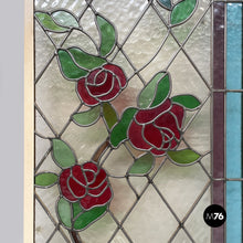 Load image into Gallery viewer, Roses stained-glass windows, 1910s
