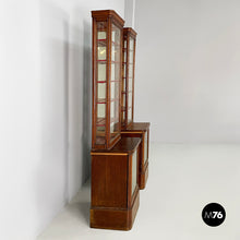 将图片加载到图库查看器，Display cases in wood and glass, mid 1800s
