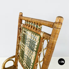 将图片加载到图库查看器，Outdoor chair  in rattan, early 1900s
