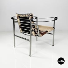 画像をギャラリービューアに読み込む, Armchair LC1 by Le Corbusier Pierre Jeanneret and Charlotte Perriand for Cassina, 1970s
