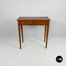 Load image into Gallery viewer, Wooden desk with drawer, 1750s
