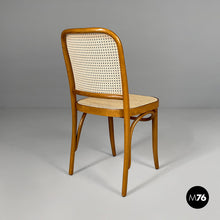 Load image into Gallery viewer, Chairs in beechwood and Vienna straw, 1970s
