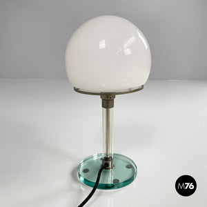 Table lamp WG 24 by Wilhelm Wagenfeld for Tecnolumen, 1980s
