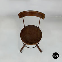 Load image into Gallery viewer, Chair in wood and metal, 1940s
