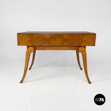 Load image into Gallery viewer, Walnut wood desk for Hille of London, 1920s
