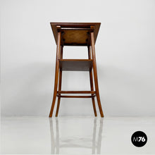 Load image into Gallery viewer, Square wooden pedestal, 1920s
