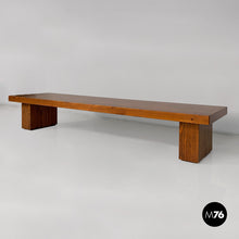 画像をギャラリービューアに読み込む, Wooden bench, 1970s
