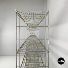 将图片加载到图库查看器，Metal bookcase with three bays, 2000s
