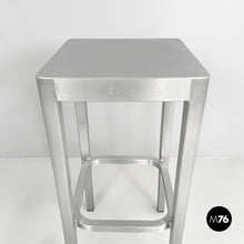 将图片加载到图库查看器，Stool in aluminum by Philippe Starck for Emeco, 2000s
