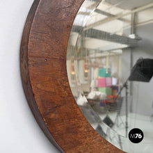 Load image into Gallery viewer, Wooden wall mirror, 1940s
