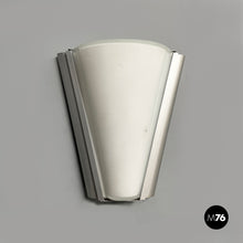 Charger l'image dans la galerie, Wall lamps in opaline glass, 1980s
