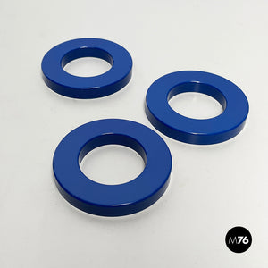 Blue rings for the perpetual wall calendar by Ring A Date, 2020s