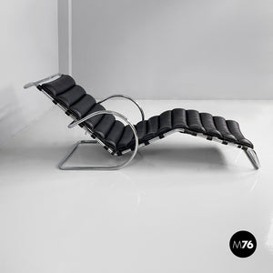 Chaise longue by Mies Van Der Rohe for Knoll, 1970s