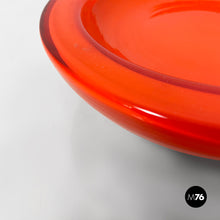 将图片加载到图库查看器，Pocket emptier in orange glass, 1970s
