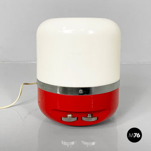 Radio table lamp by Adriano Rampoldi for Europhon, 1970s