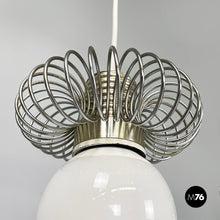 Load image into Gallery viewer, Chandeliers in metal, 1980s
