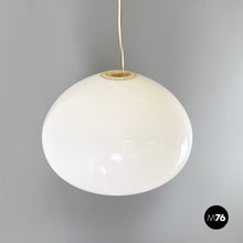 Load image into Gallery viewer, Chandelier Black and White by Achille and Piergiacomo Castiglioni  for Flos, 1970s
