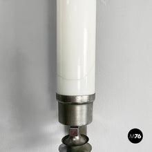 Load image into Gallery viewer, Wall lamps in opaline glass and metal, 1930s

