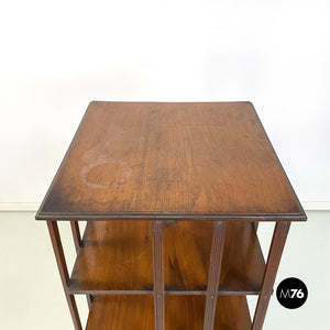 Revolving bookcase in wood, 1920s