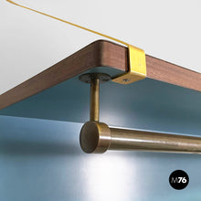 画像をギャラリービューアに読み込む, Wall coat rack with hat rack, 1960s
