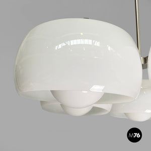 Chandelier Pentaclinio by Vico Magistretti for Artemide, 1970s