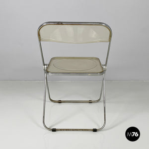 Chairs Plia by Giancarlo Piretti for Anonima Castelli, 1970s