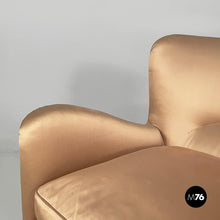将图片加载到图库查看器，Armchairs in pink and beige silk, 1940s
