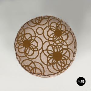 Round pouf by Pozzi, 1960s