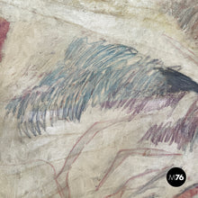 Load image into Gallery viewer, Abstract mixed media painting, 1982
