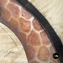 Load image into Gallery viewer, Painting of a giraffe by Etiennette Johan, 1930s
