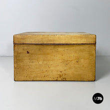 Load image into Gallery viewer, Box in wood and paper, 1950s
