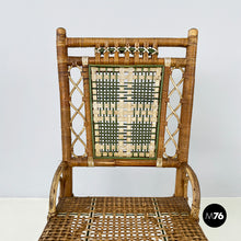 Charger l&#39;image dans la galerie, Outdoor chair  in rattan, early 1900s
