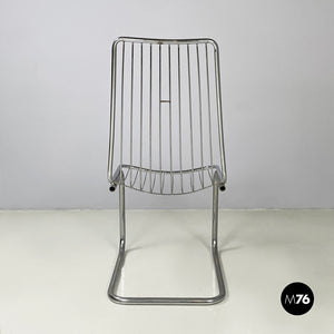 Chair in metal, 1970s