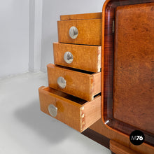 Carica l'immagine nel visualizzatore di Gallery, Sideboard in wood and steel, 1930s
