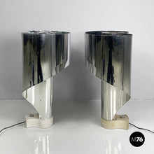 Load image into Gallery viewer, Table lamps Spinnaker by Costantino Corsini and Giorgio Wiskemann for Stilnovo, 1970s
