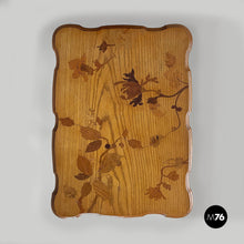 将图片加载到图库查看器，Wooden inlaid coffee table, 1910s
